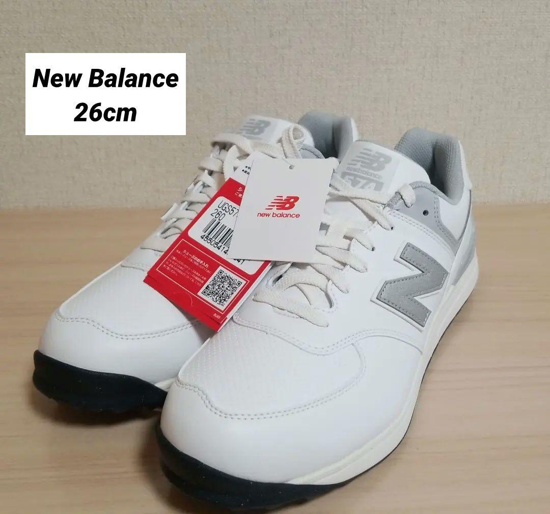【新品】ニューバランス ゴルフシューズ UGS574S3 26cm