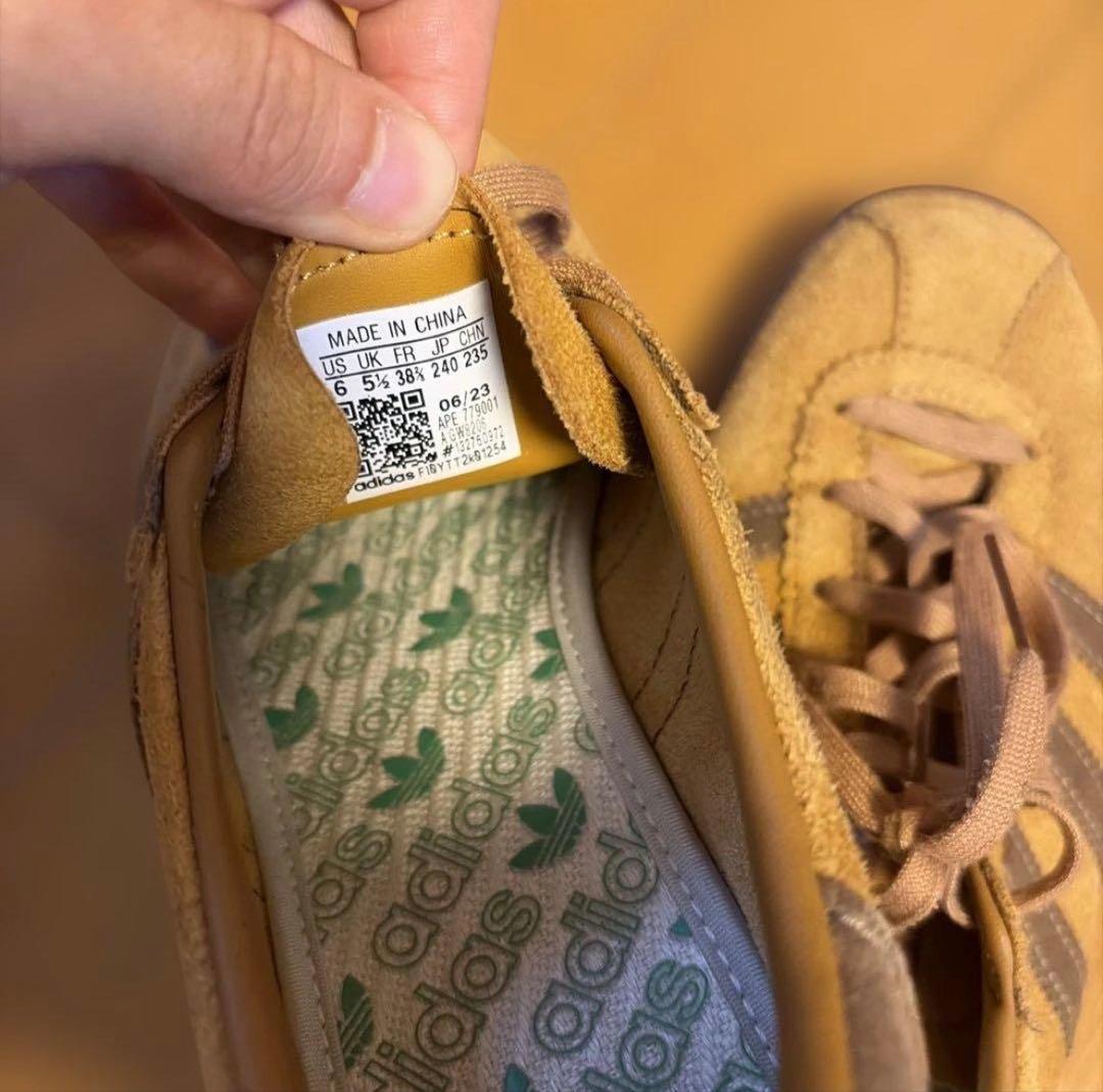 【み♡さま専用】adidas Gazelle スニーカー 6 US ベージュ