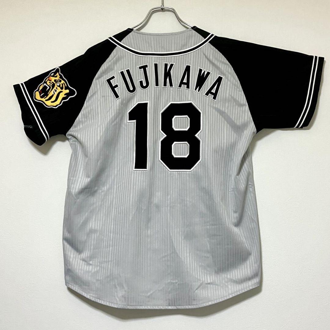 阪神タイガース 藤川球児 レプリカユニフォーム #18 ビジター/Mサイズ
