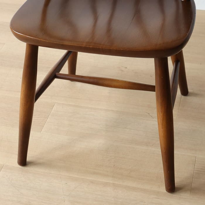 アンティーク 飛騨産業 キツツキ ウィンザーチェア ブナ材 無垢材