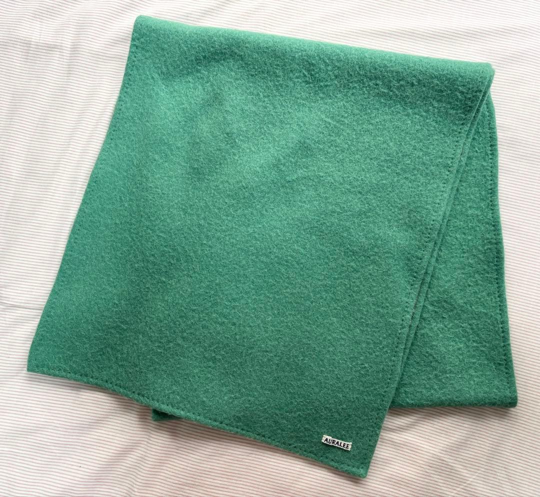 小物 AURALEE ALPACA WOOL MELTON LARGE STOLE
