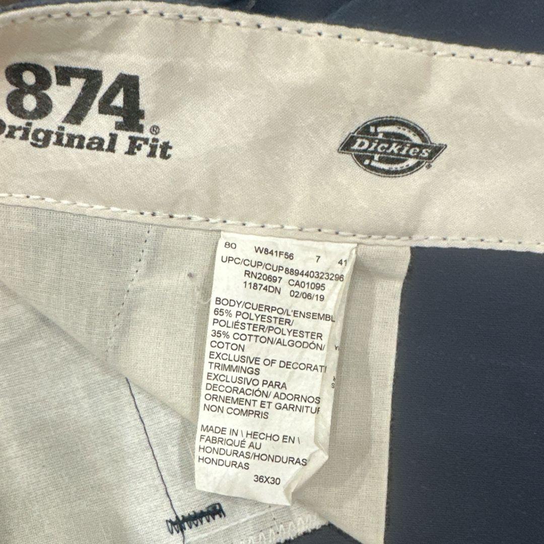 希少 Dickies 874 Navy Feed Paint Pants