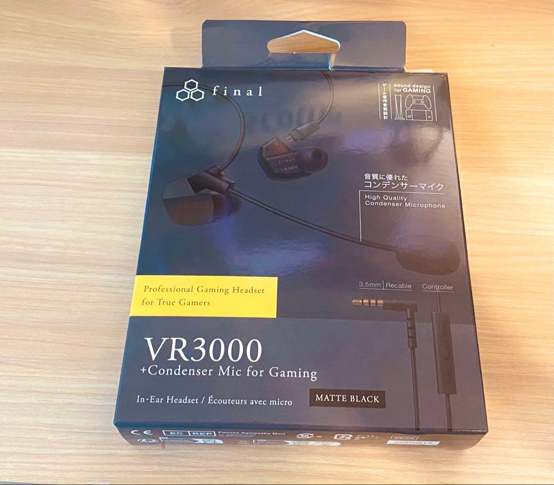 超美品final VR3000 Condenser Mic for Gaming