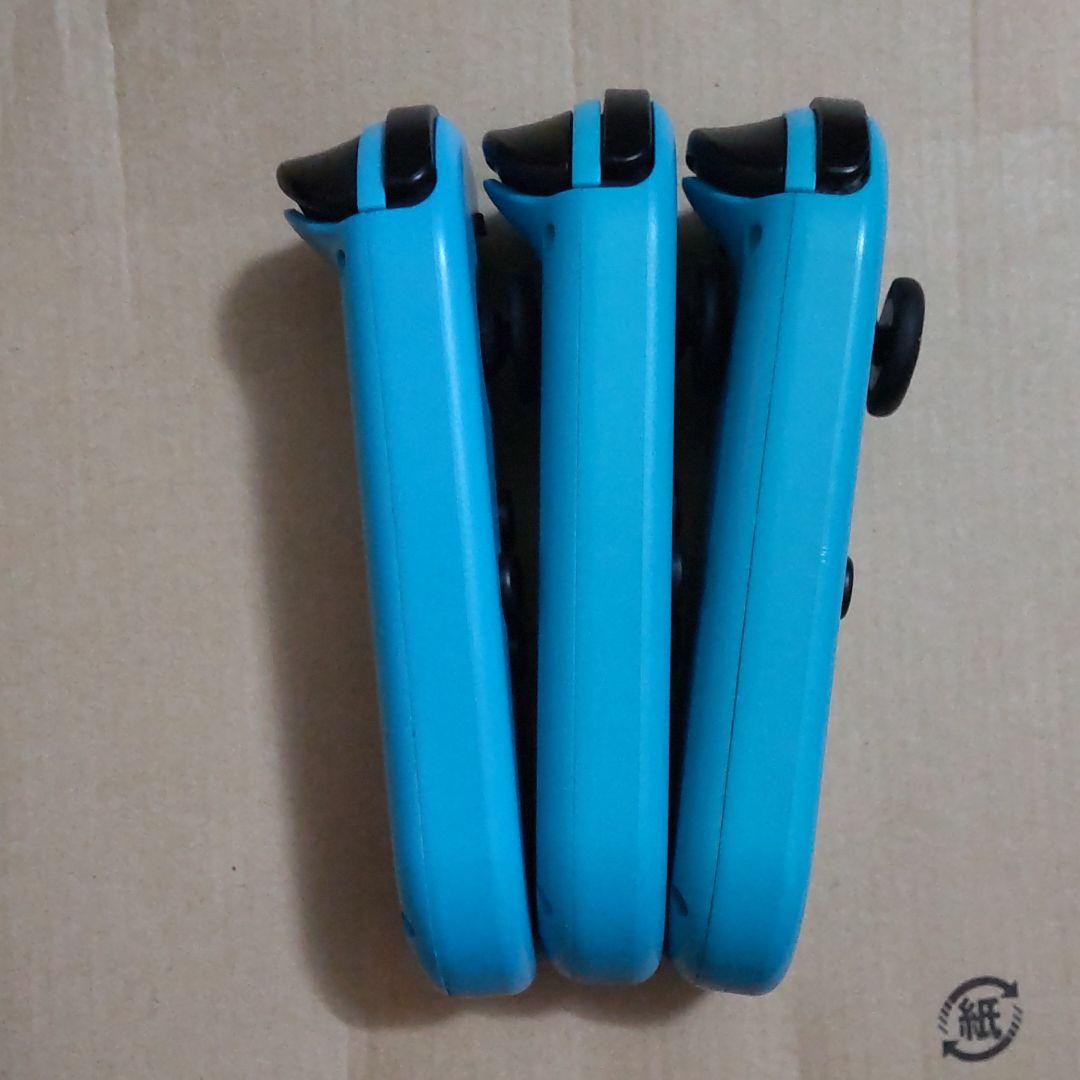 Nintendo Switch  (L) ネオンブルージョイコン３個セット