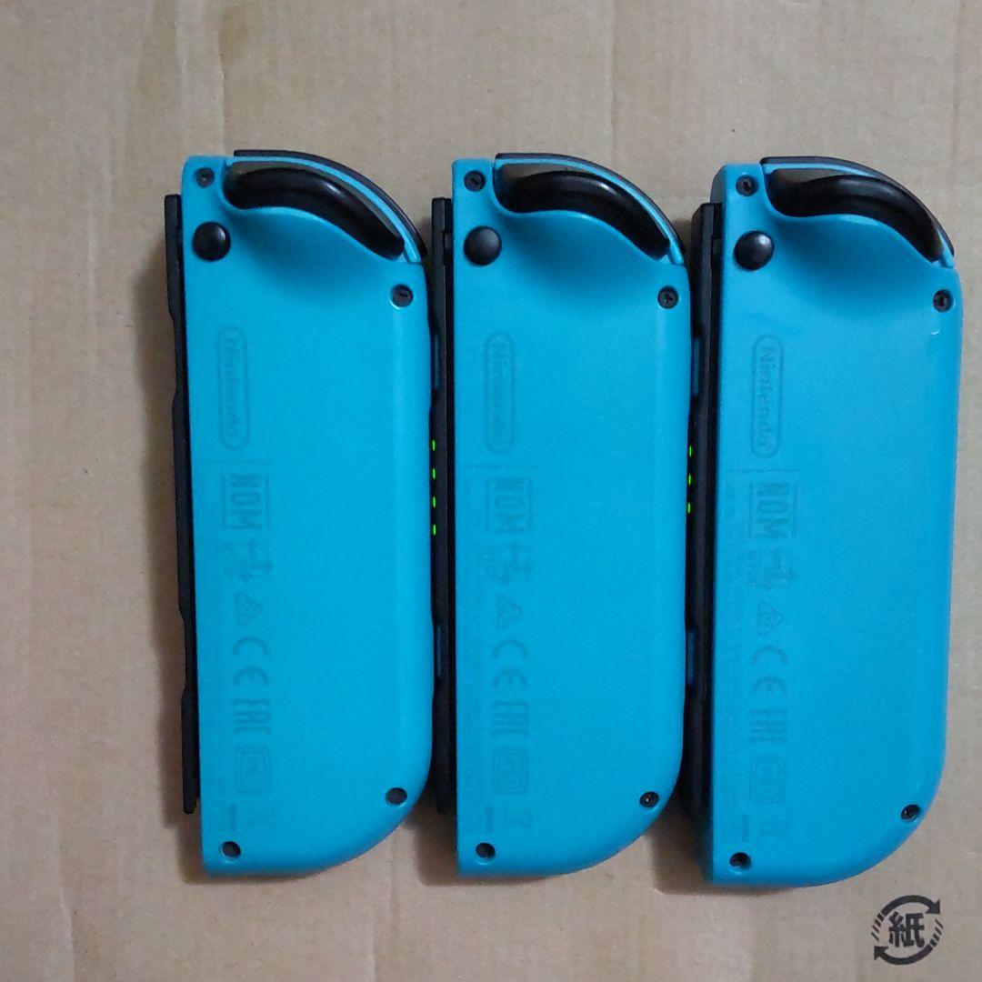 Nintendo Switch  (L) ネオンブルージョイコン３個セット