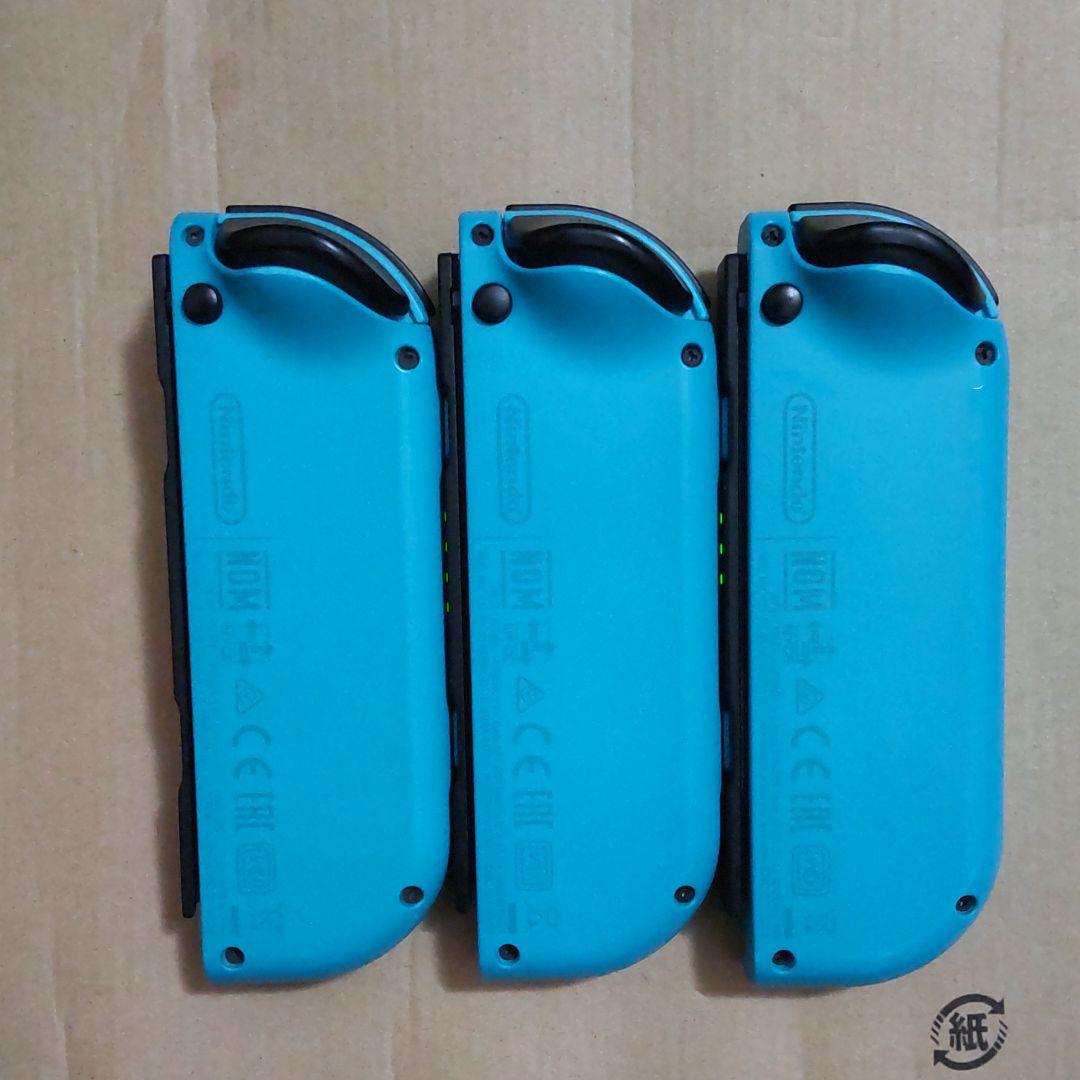 Nintendo Switch  (L) ネオンブルージョイコン３個セット