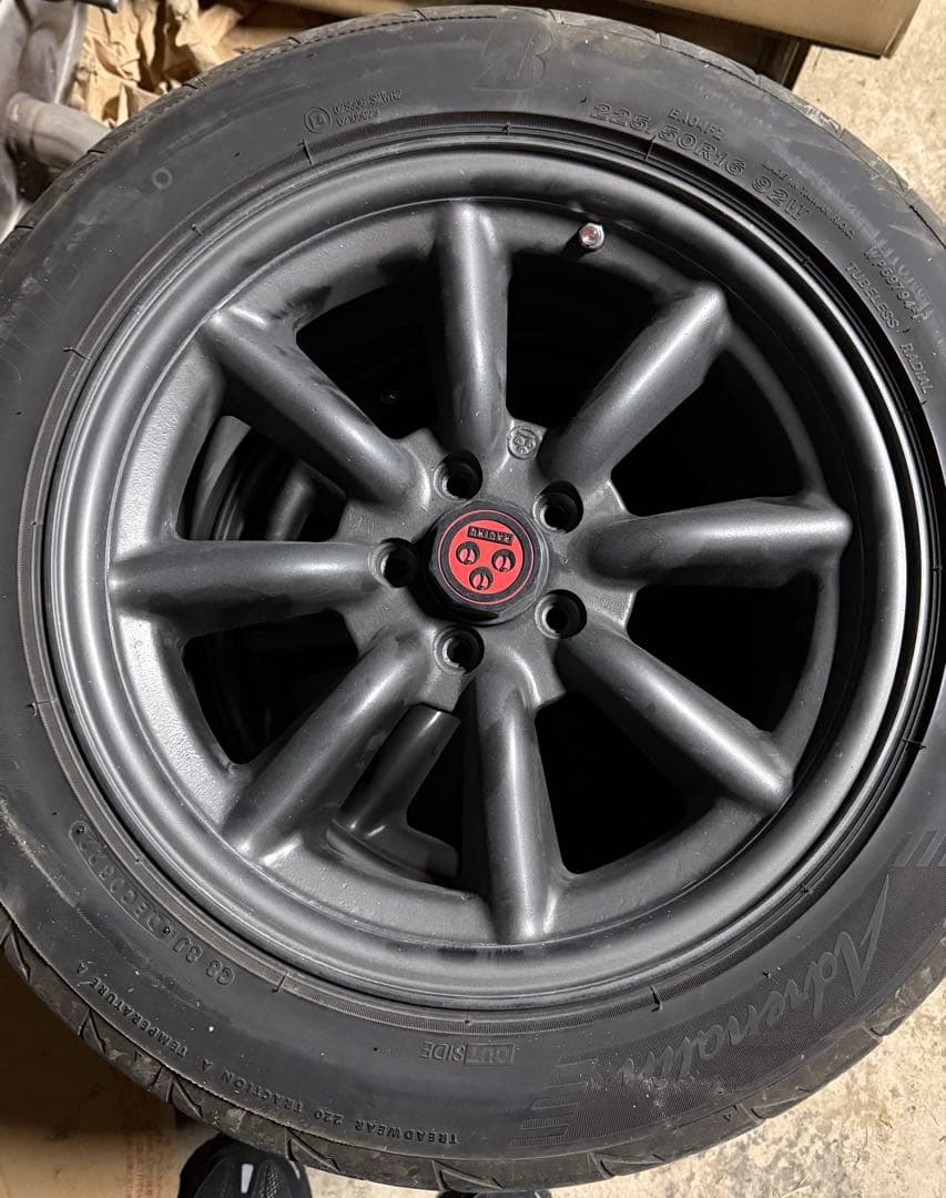 RSワタナベ 8スポーク ホイール 16インチ 8j＋35pcd100 引取可