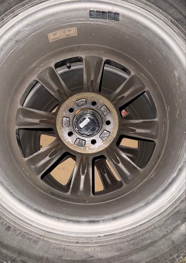 RSワタナベ 8スポーク ホイール 16インチ 8j＋35pcd100 引取可