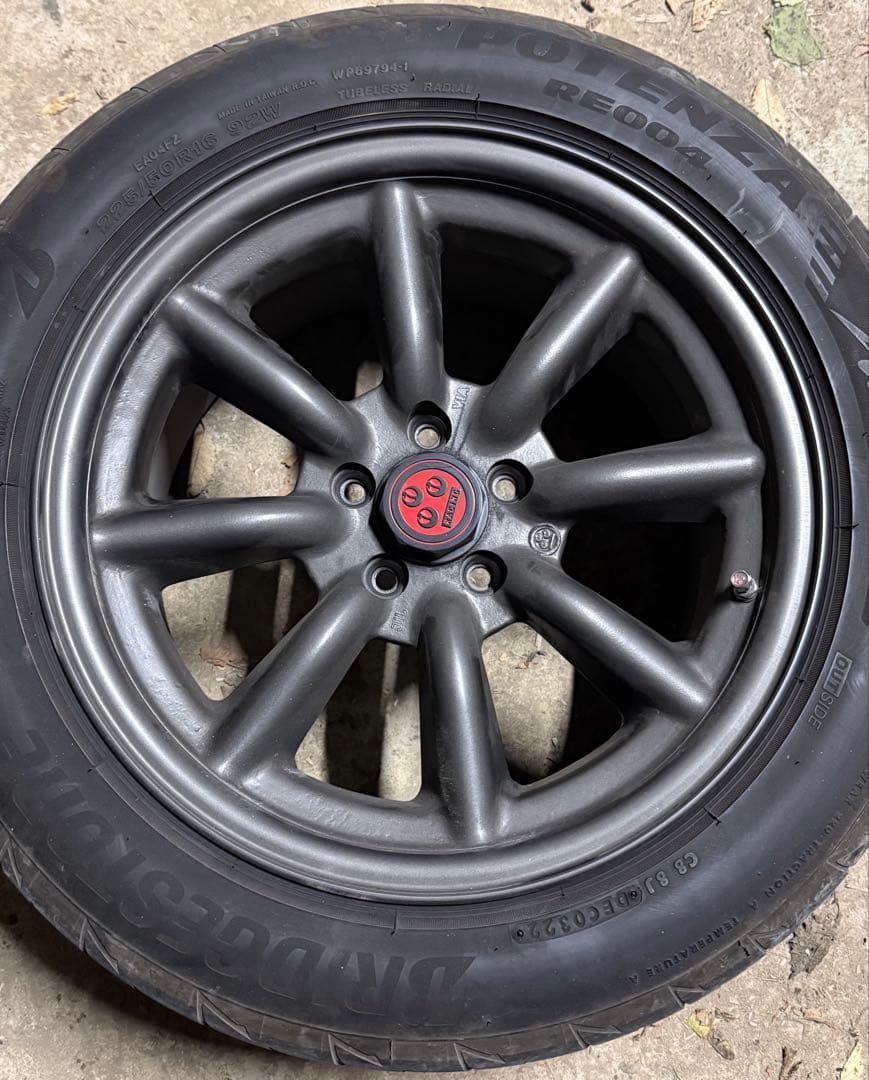 RSワタナベ 8スポーク ホイール 16インチ 8j＋35pcd100 引取可