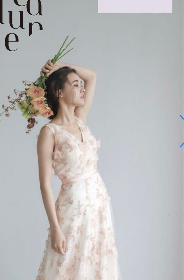 Lalune DO013 ウェディングドレス　カラードレス