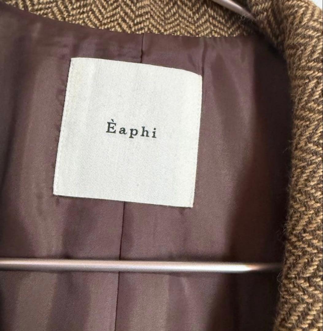 ジャケット・アウター Eaphi WOOL TWEED JACKET