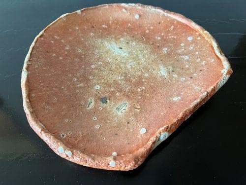 古谷道生 信楽　半月皿5客