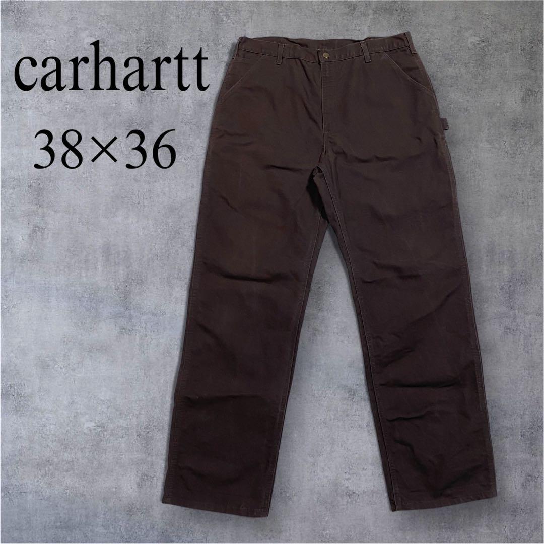 carhartt カーハート　ダックペインターパンツ　B11 ダークブラウン