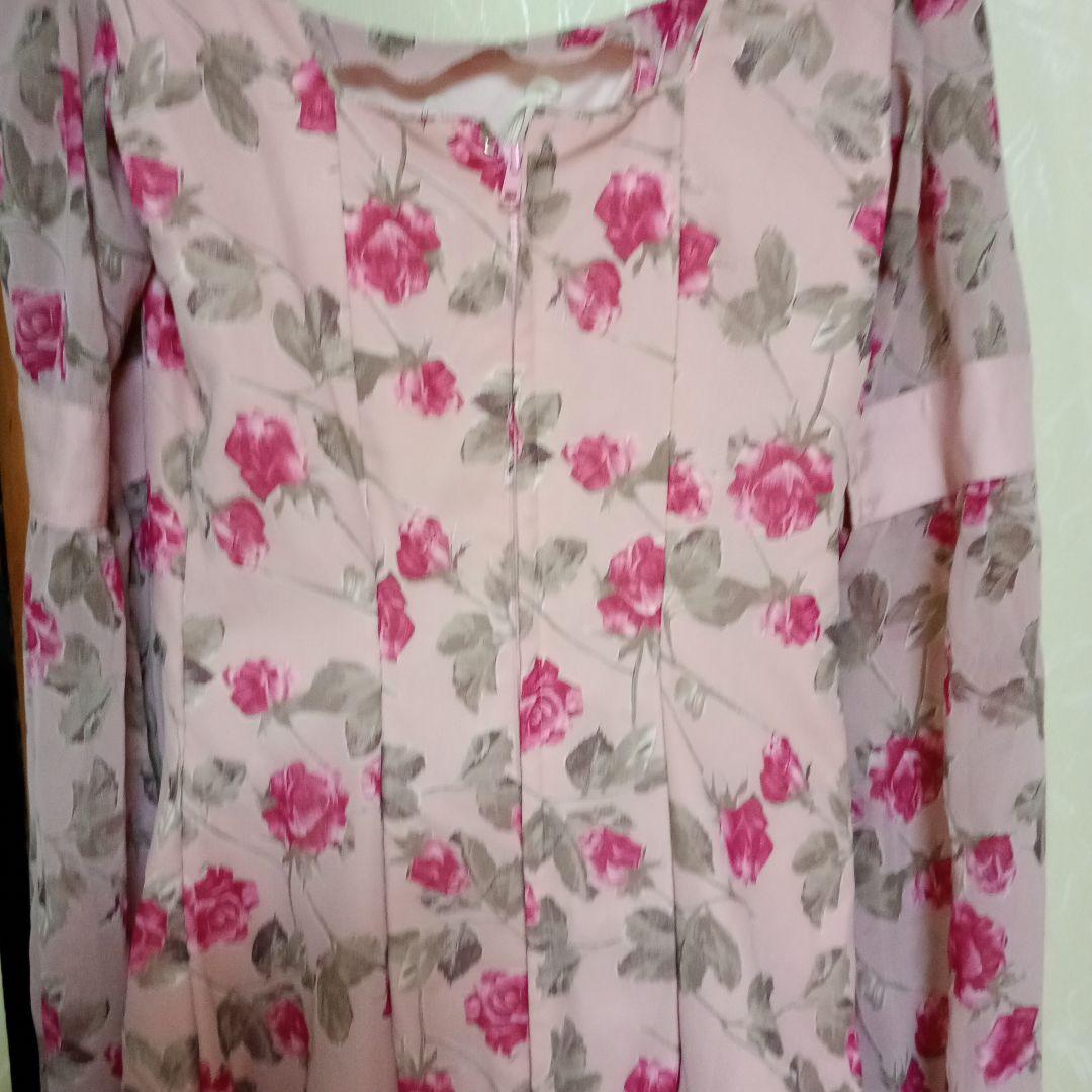 最終売りつくし　フラメンコドレス 　ピンク　花柄