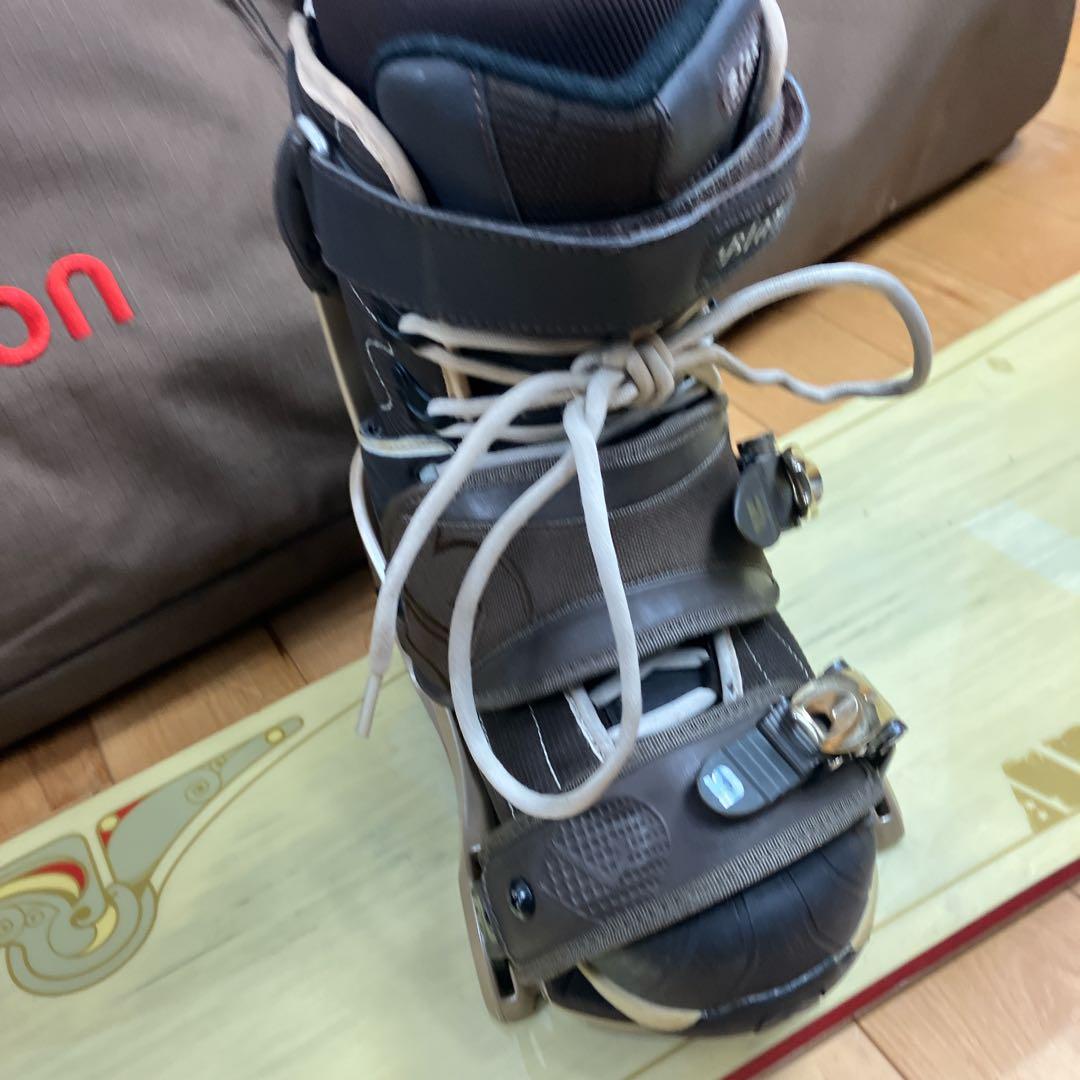 レディース　BURTON バートン　セット　即乗り スノーボード　 ケース付