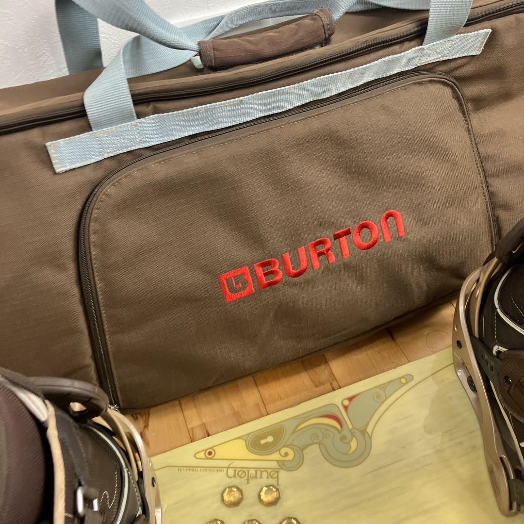 レディース　BURTON バートン　セット　即乗り スノーボード　 ケース付
