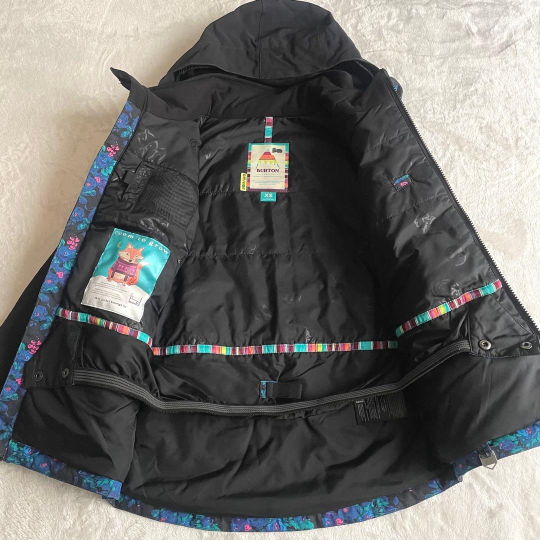 極美品★バートン★スノーウェア★ジャケット★花柄★XS