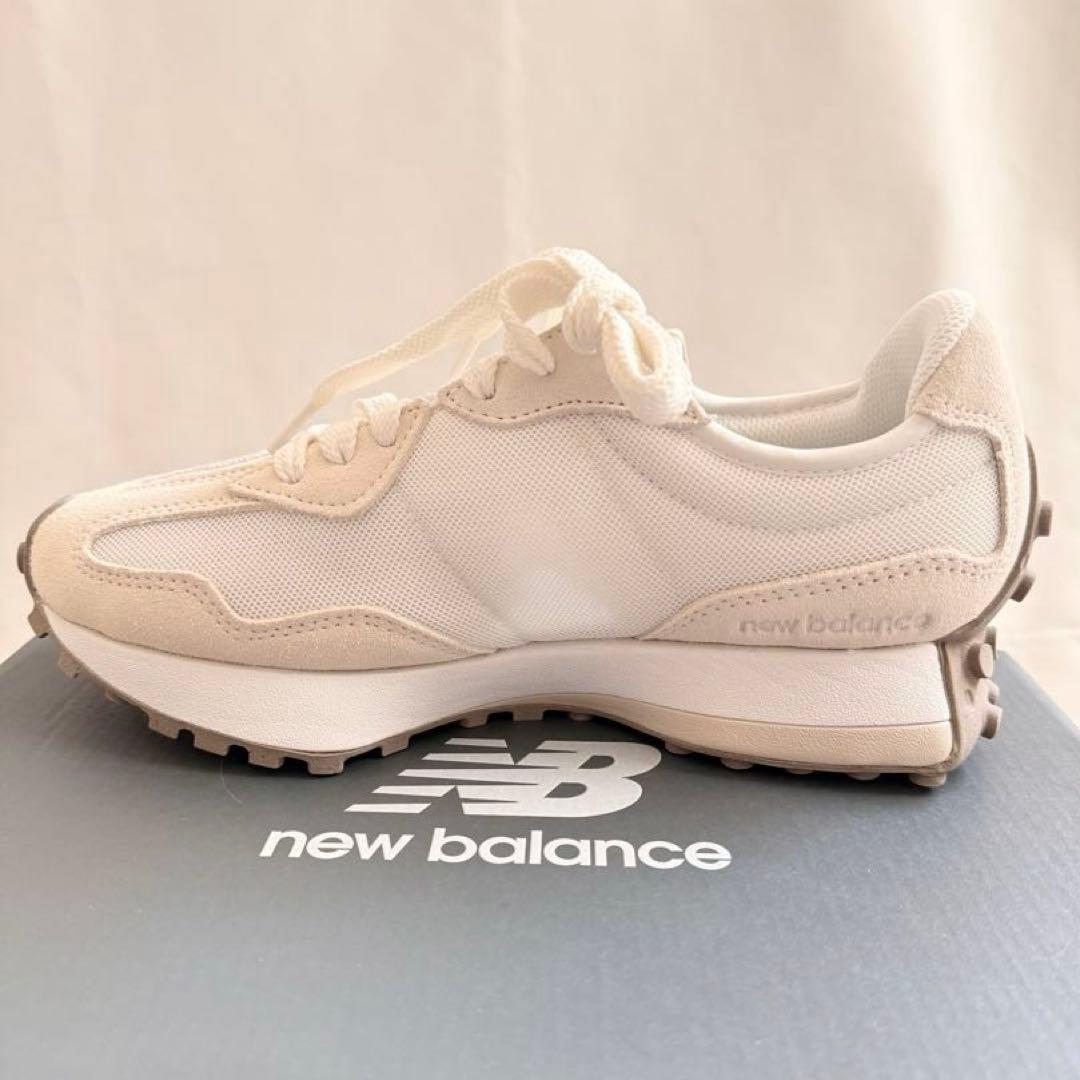 ニューバランス 327 ベージュ U327LNA D25.0cm