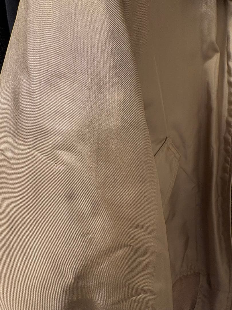 CWU-36/Pフライトジャケット/タン実物L米軍トップガン