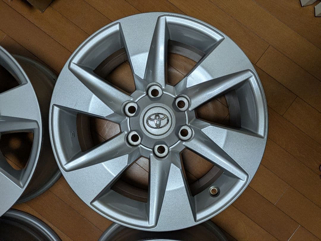 【aaaaa②】トヨタ 17インチ 5スポークホイール