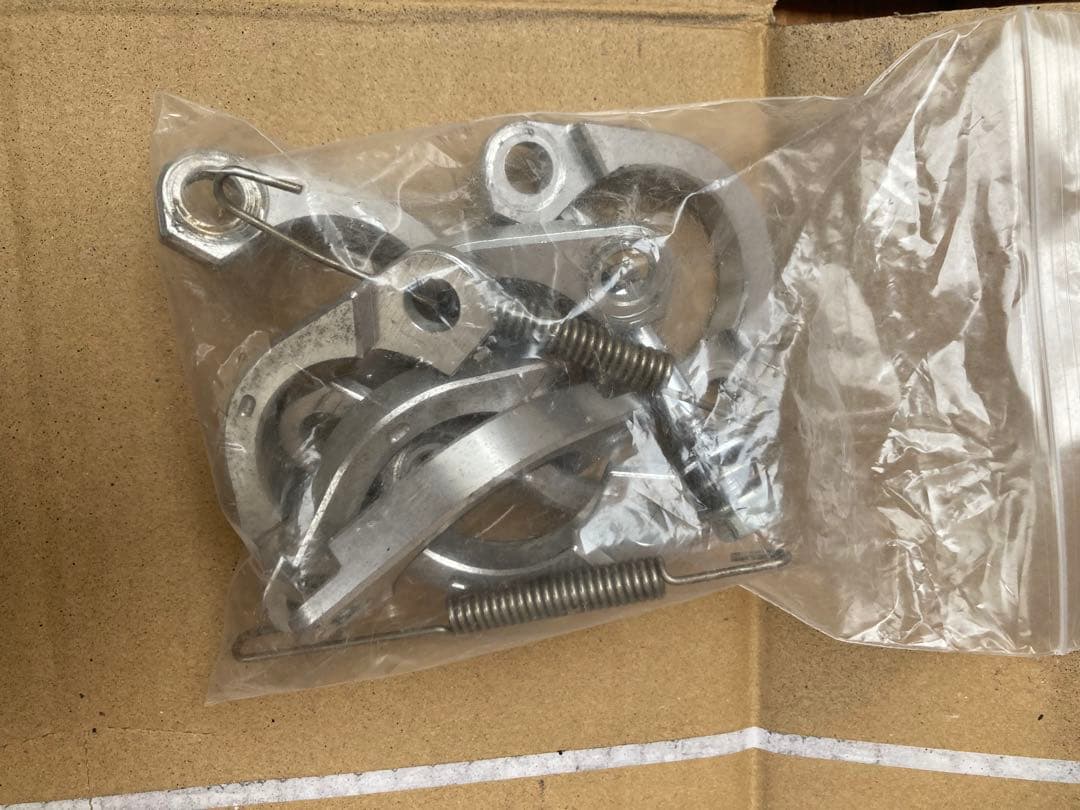 K-FAC 黒 ショート管マフラー 社外サイレンサー付き