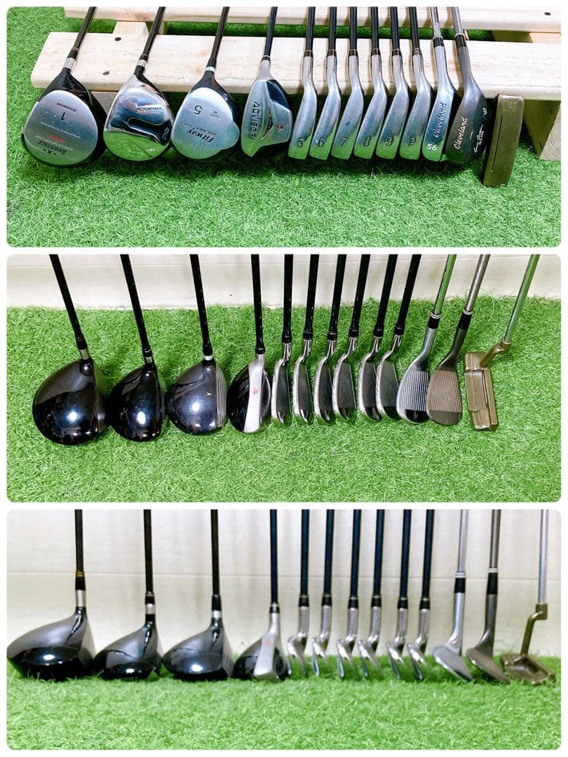 H6.テーラーメイド　初心者オススメ　メンズセット　ゴルフクラブ　右利き　14本