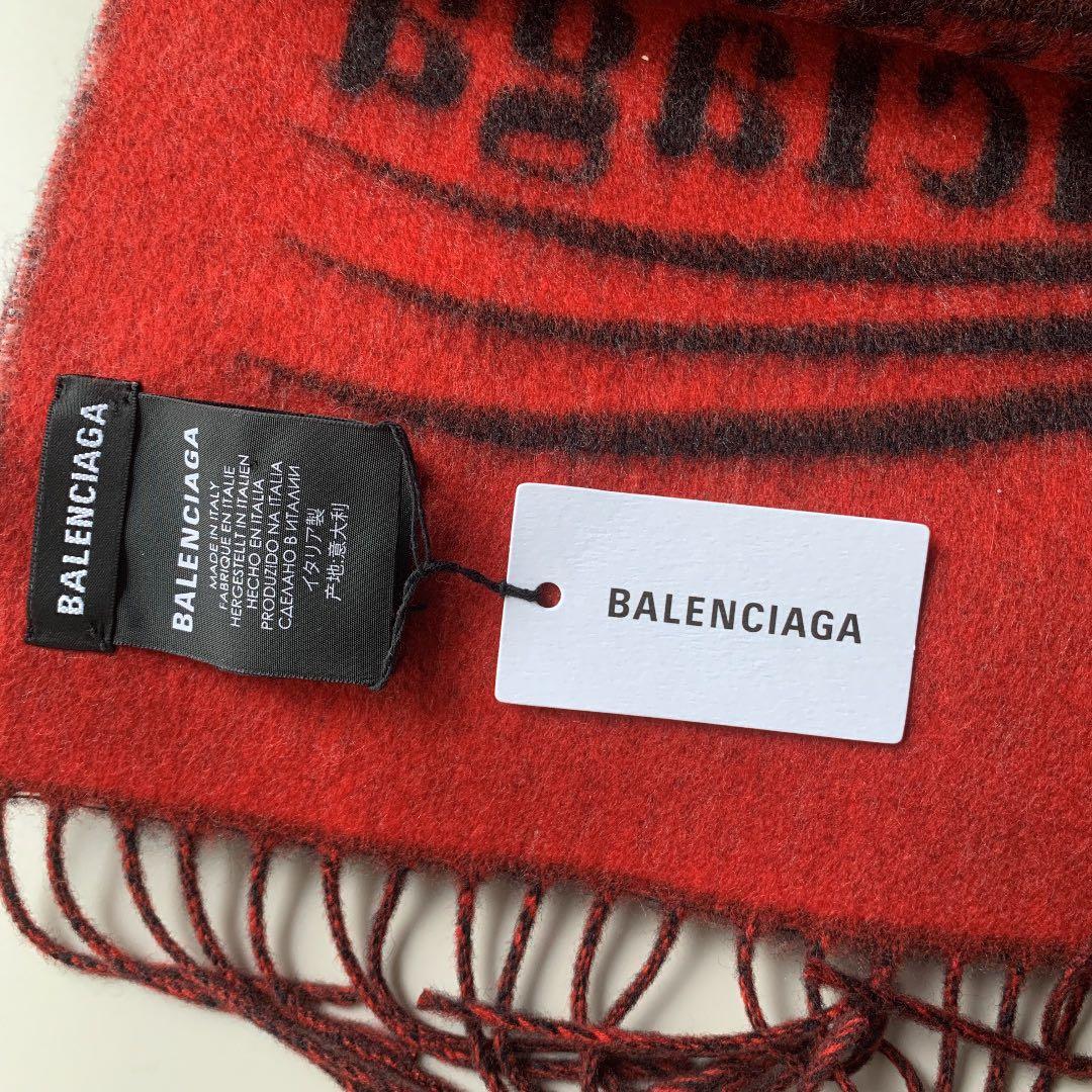 【新品】balenciaga バレンシアガ ウール マフラー