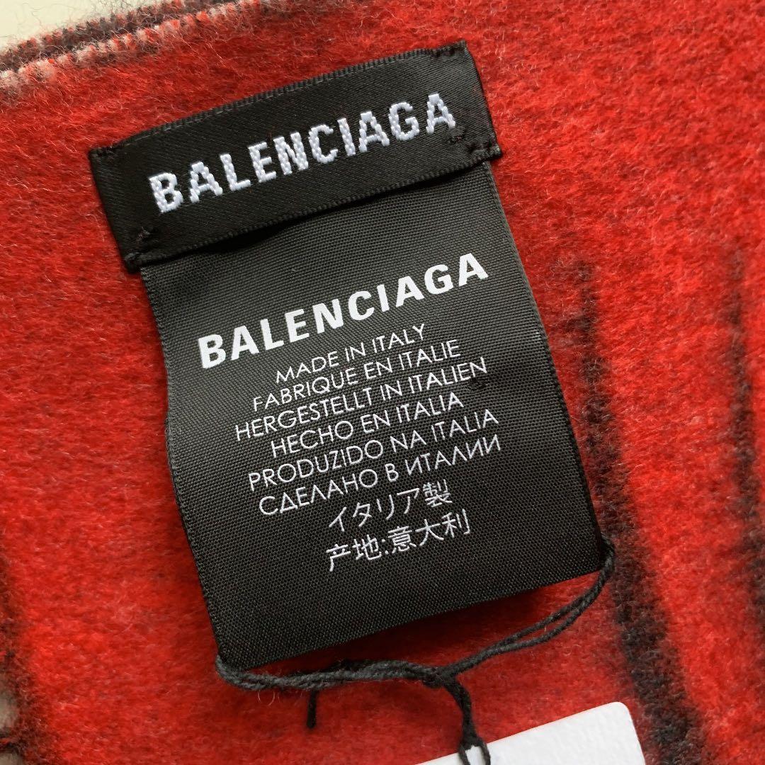 【新品】balenciaga バレンシアガ ウール マフラー