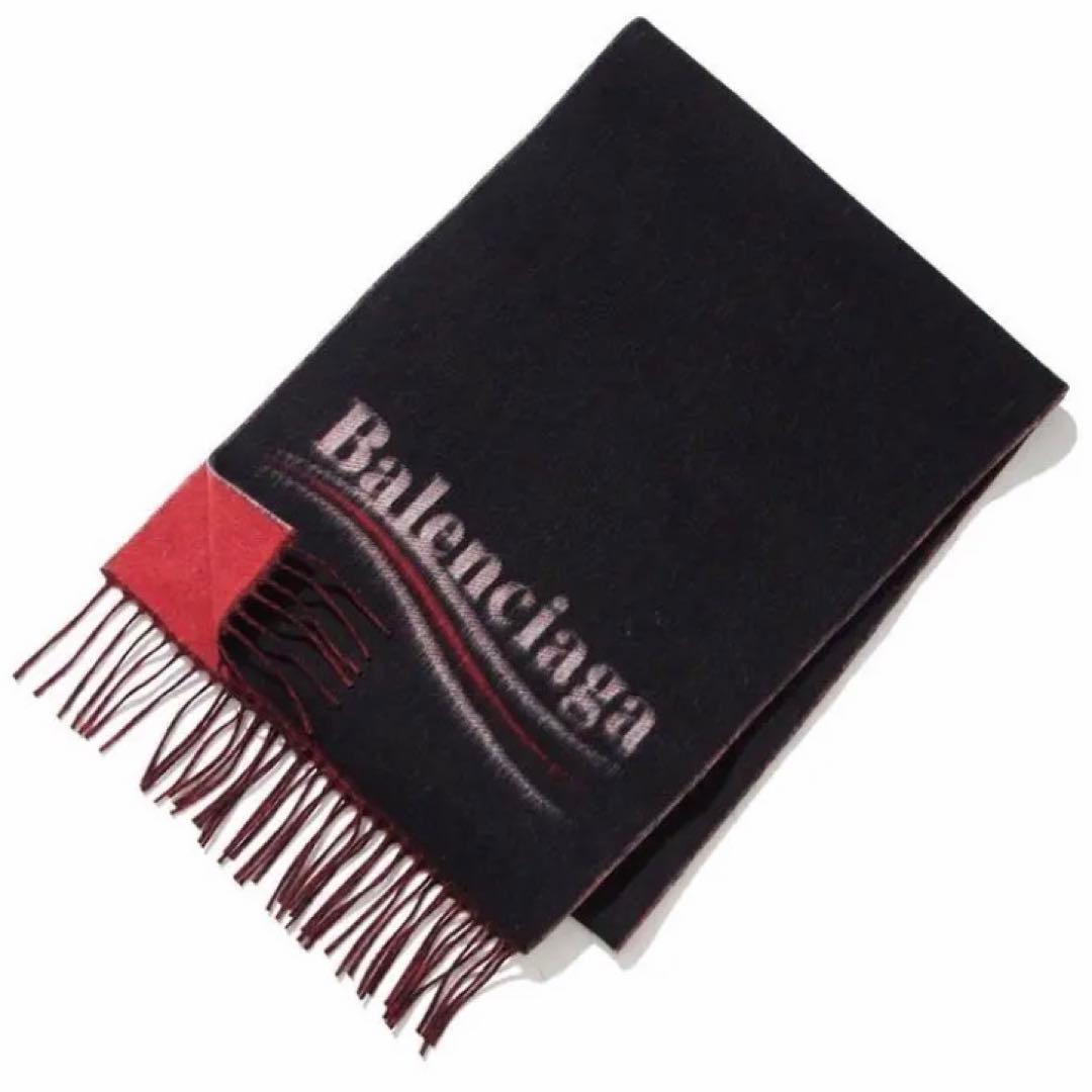 【新品】balenciaga バレンシアガ ウール マフラー