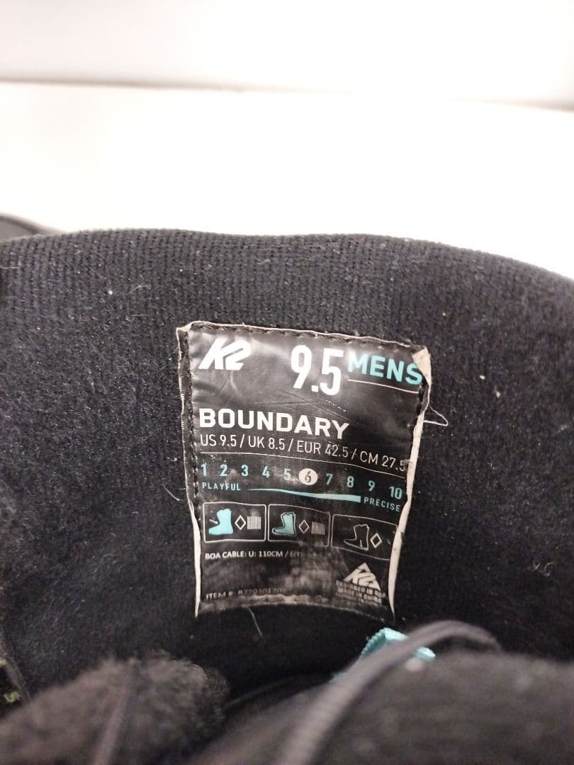 K2 BOUNDARY スノーボードブーツ 27.5cm