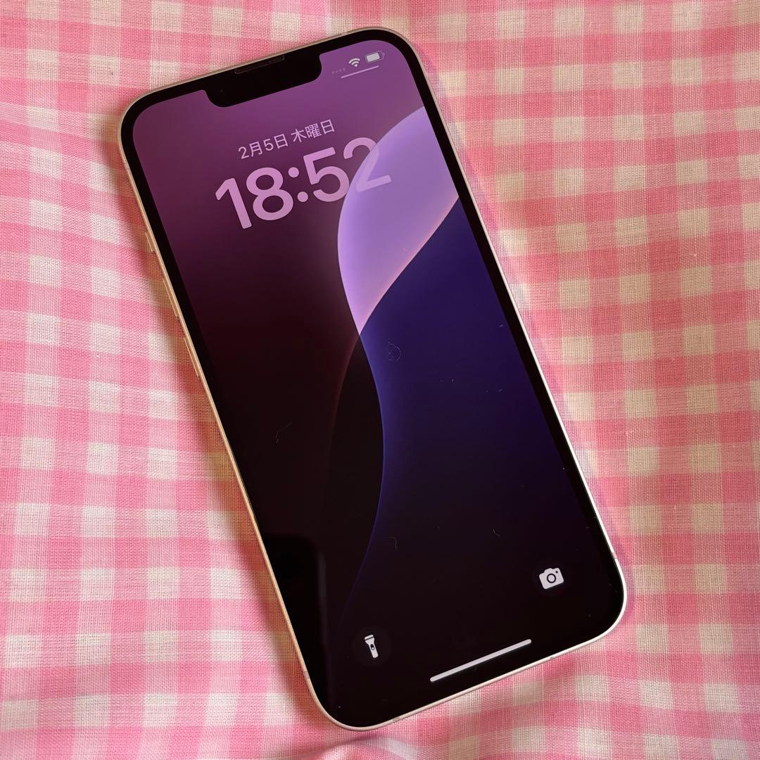 【正規・美品】Apple iPhone 13 ピンク