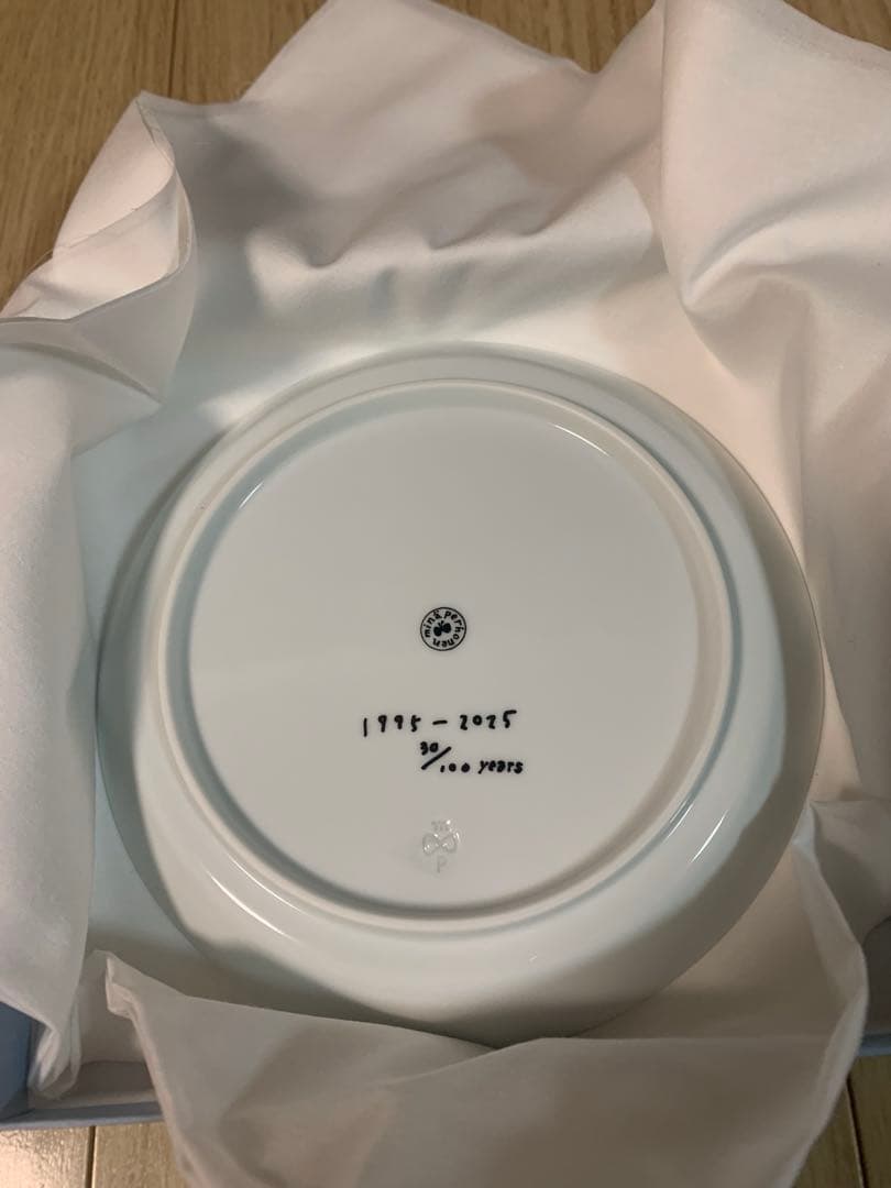 ミナペルホネン 30周年　プレート ノベルティ　enkeli