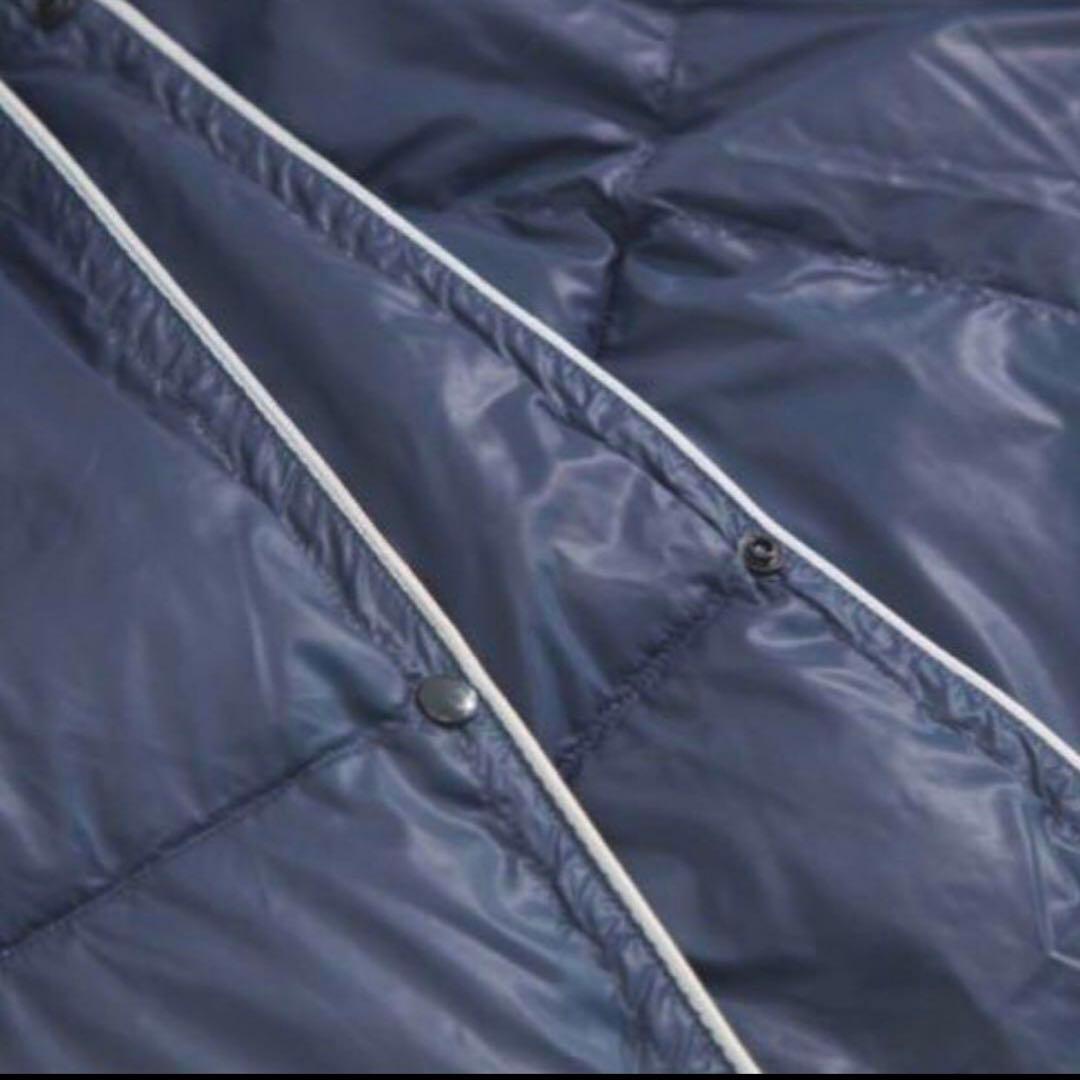 モスコビーリッチダウン モバイルダウンキルト ×２点 ネイビー&プラチナグレー