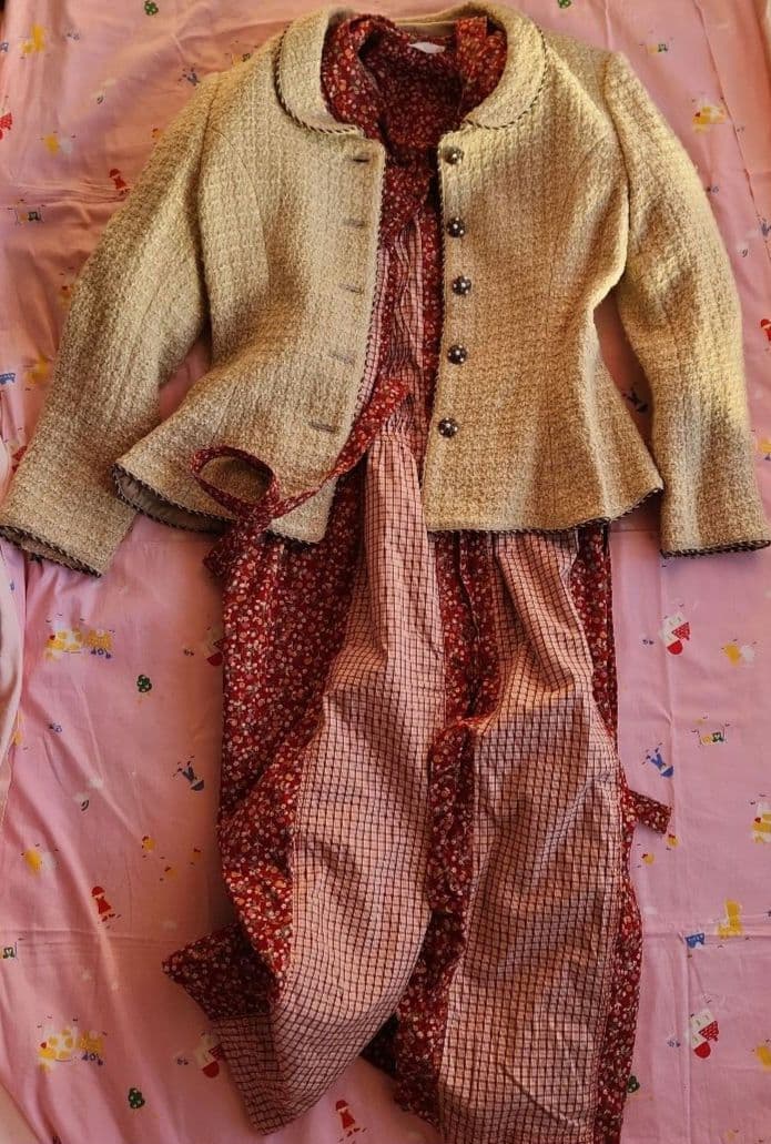 PINK HOUSE ピンクハウス 金子功 91年 セットアップ パッチワーク