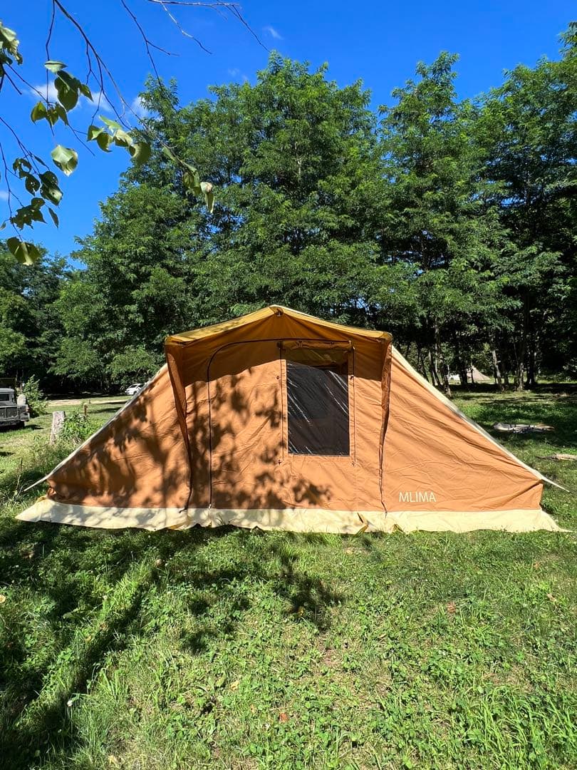 MLIMA リマ　テント　鉄骨テント　レトロ　ヴィンテージ