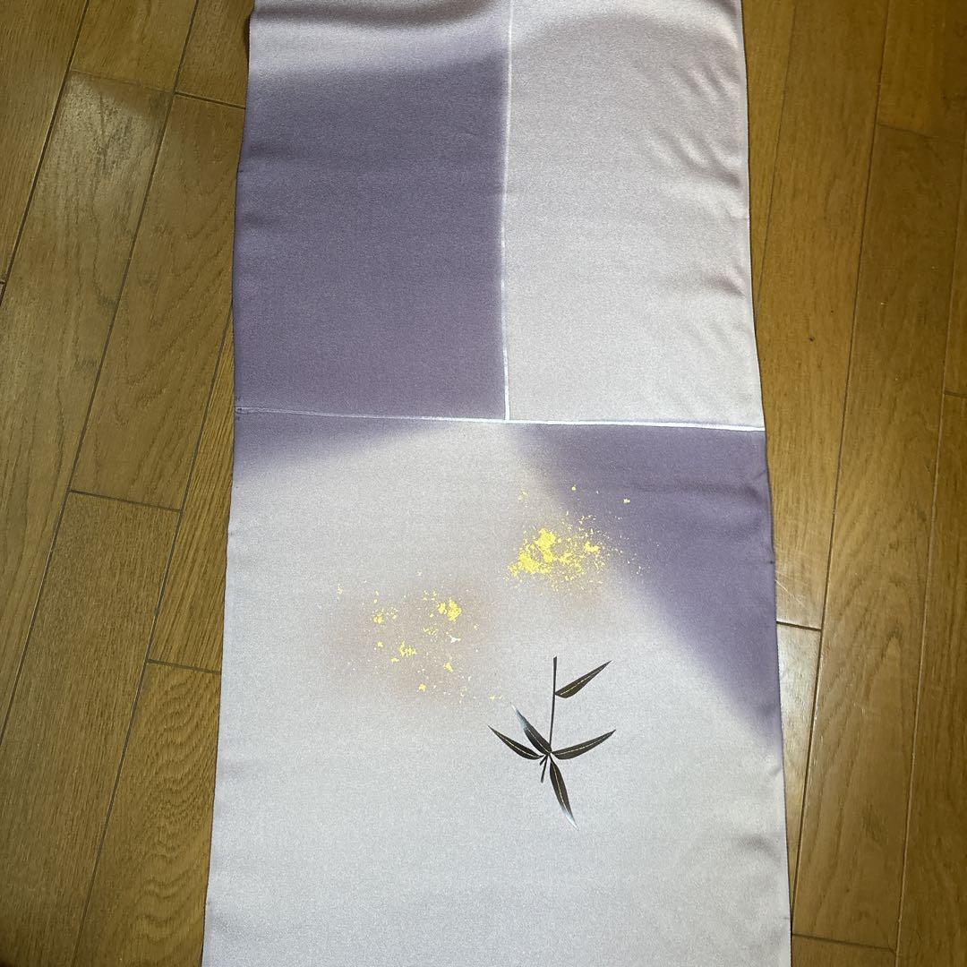 丹後ちりめん 正絹　反物 ぼかし八掛付き