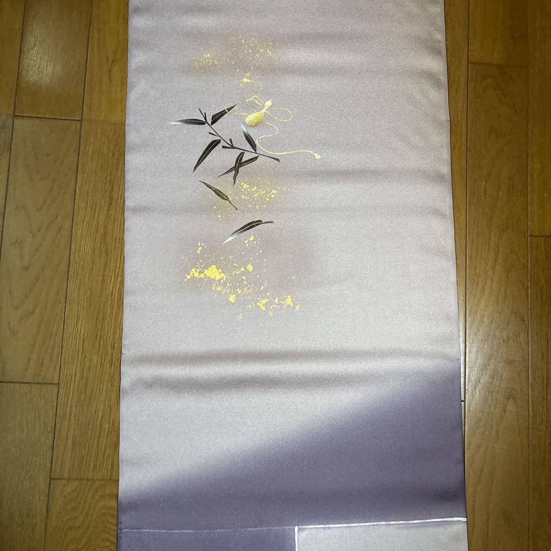 丹後ちりめん 正絹　反物 ぼかし八掛付き