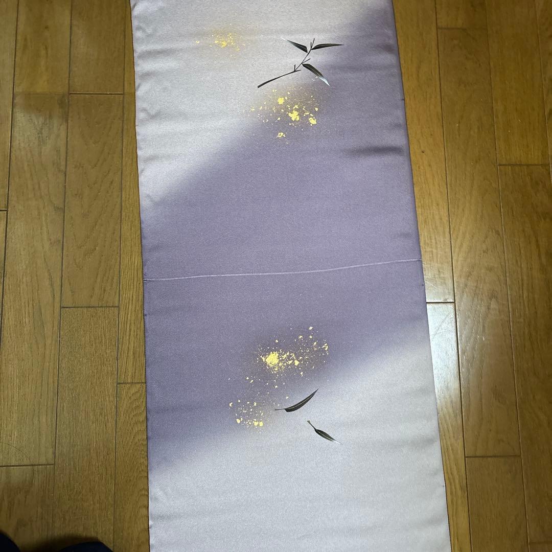 丹後ちりめん 正絹　反物 ぼかし八掛付き