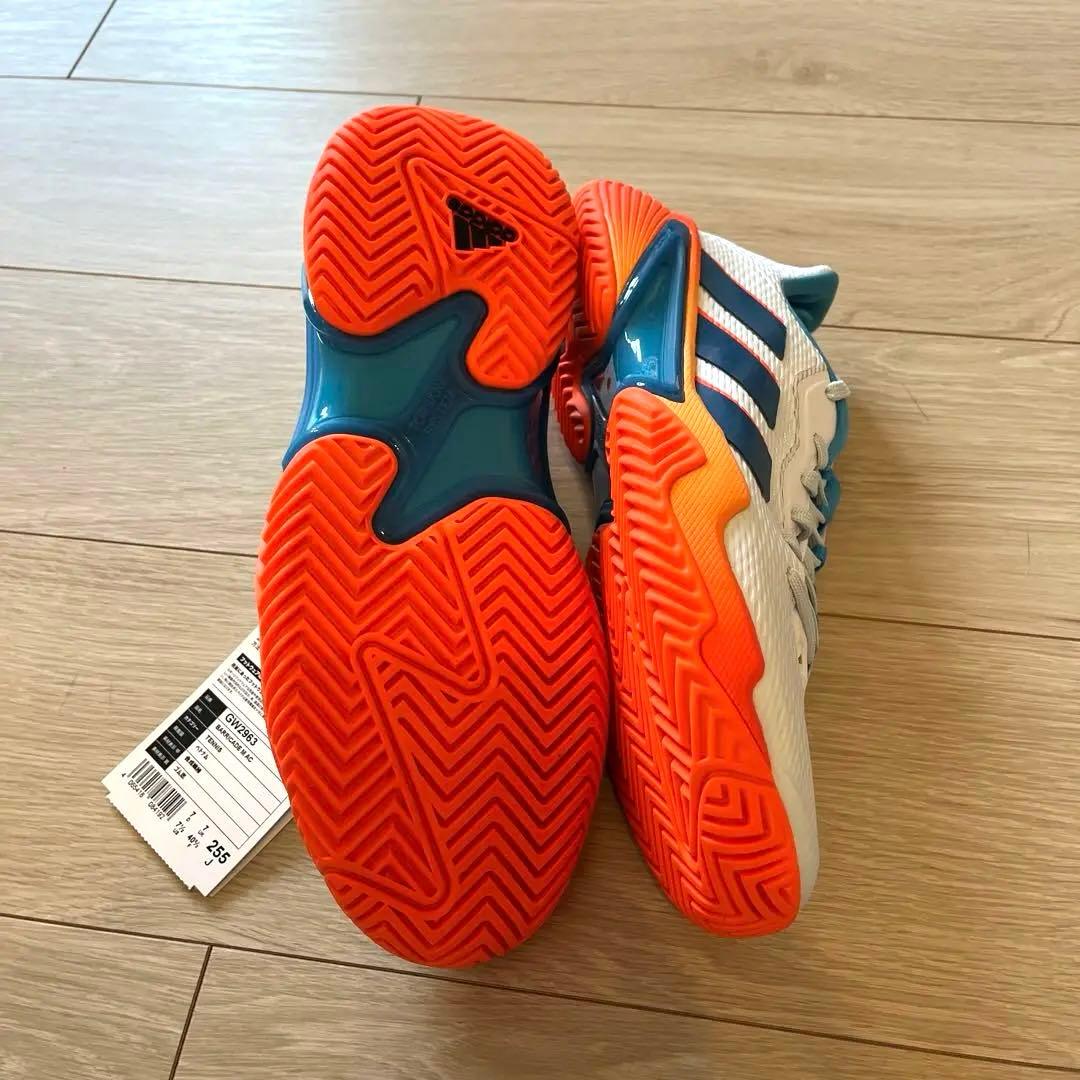 新品adidas バリケード テニスシューズ 25.5cm