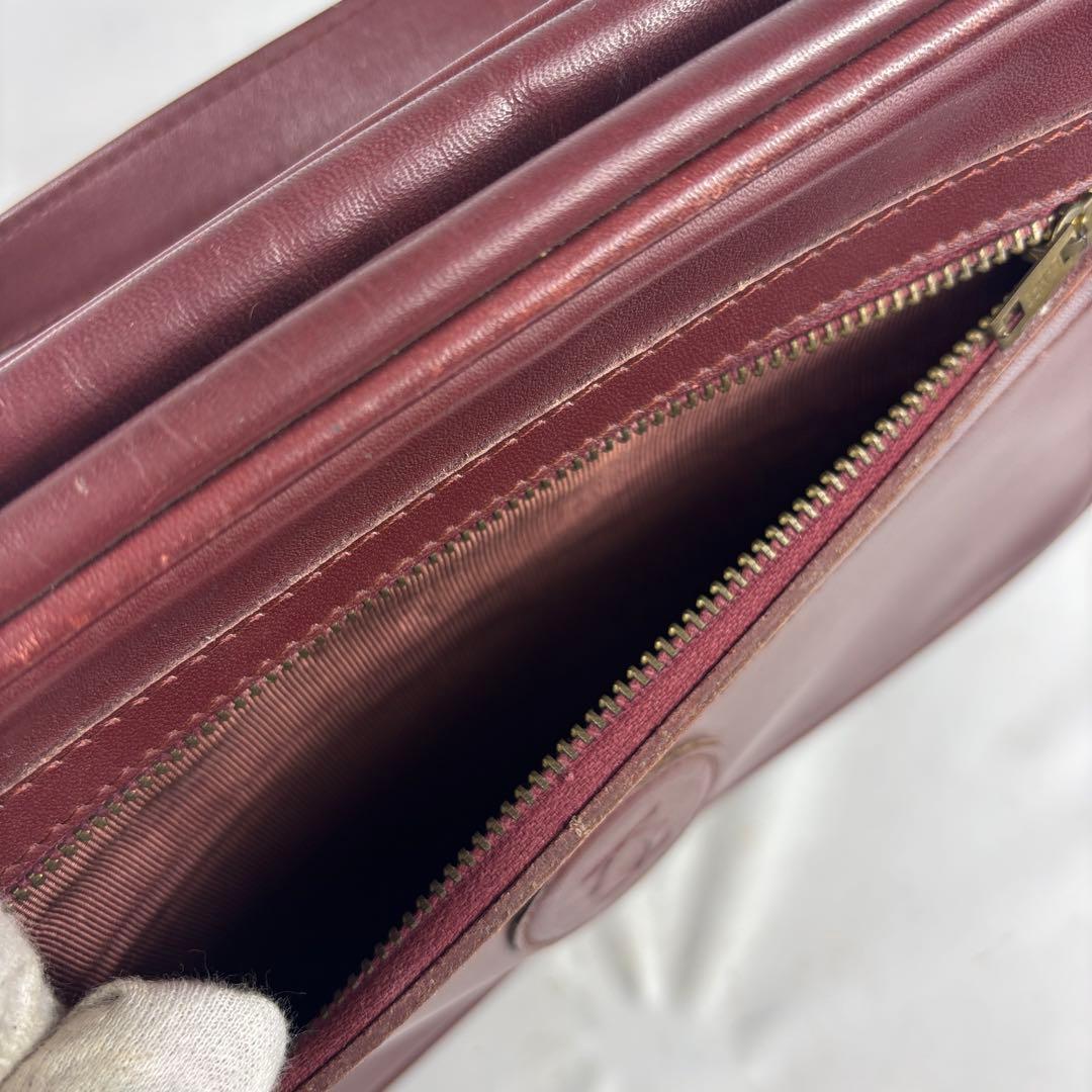 Cartier カルティエ ショルダーバッグ マストラインポシェット 2way