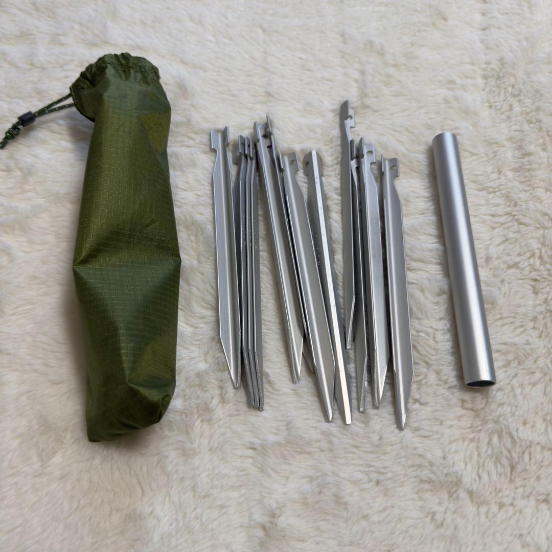 極美品モンベル　ムーンライトテント2 グリーン　ゆるキャン△