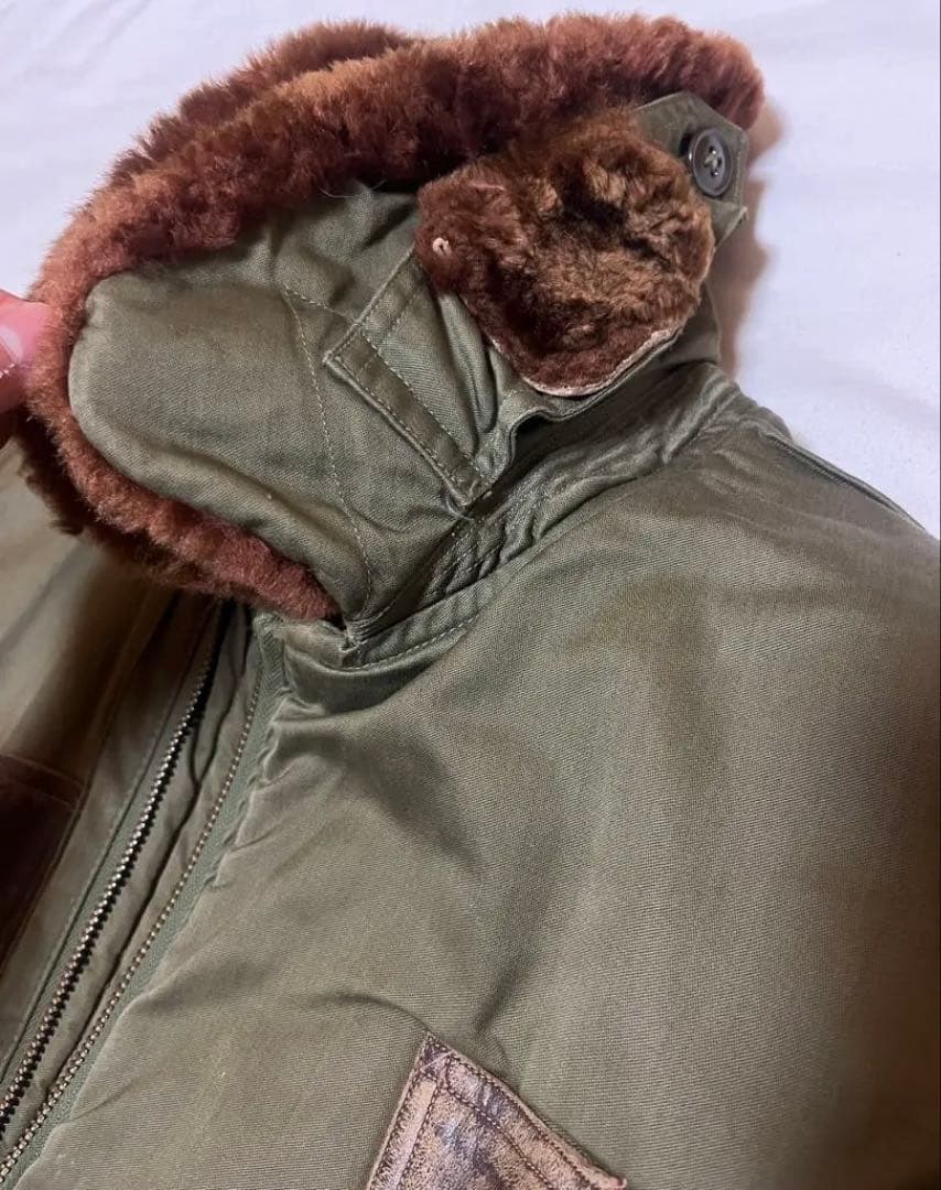 【希少】40s B-15Aアメリカ ビンテージ フライトジャケット usarmy