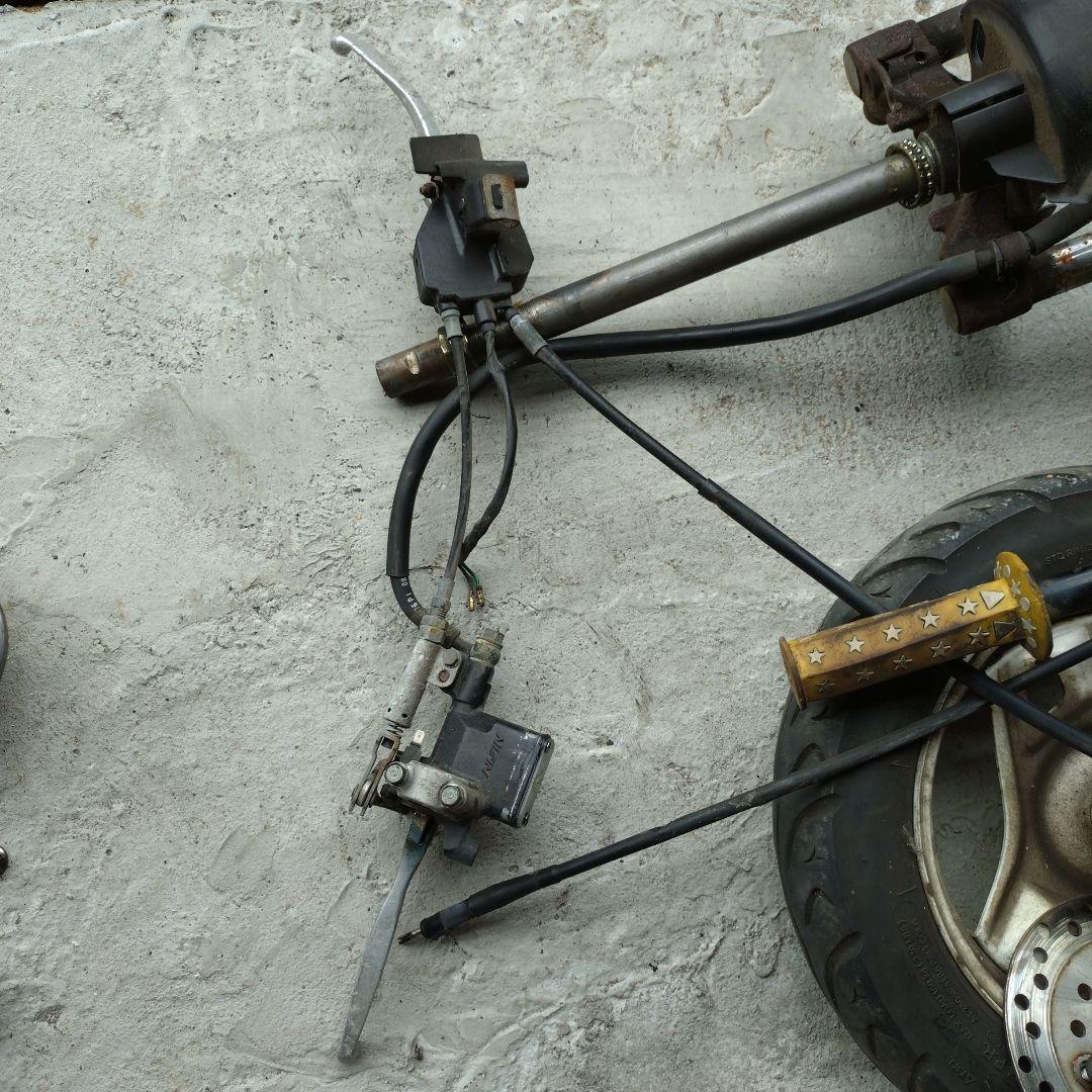 AF35 ライブディオ　フロントフォーク　ディスクブレーキ