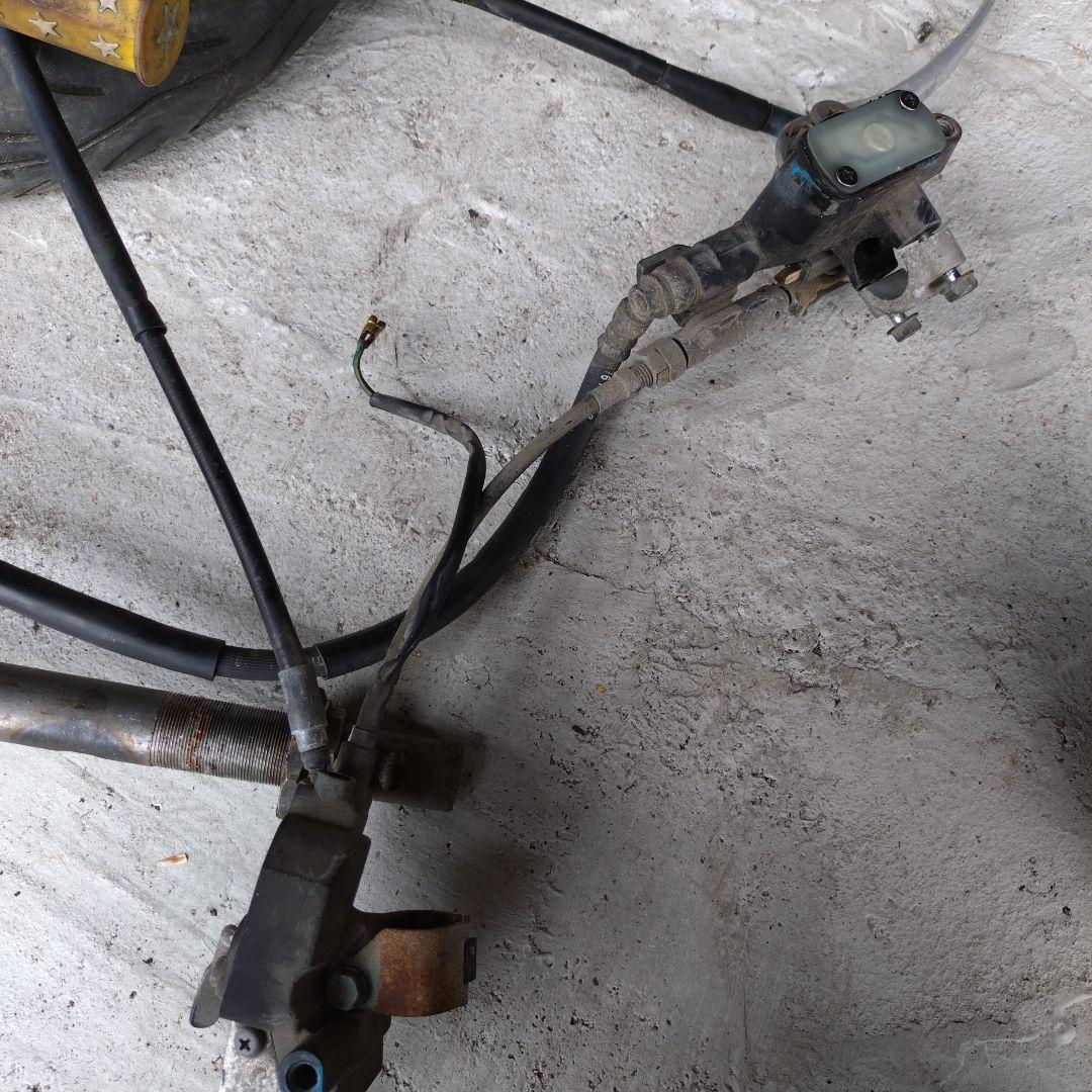 AF35 ライブディオ　フロントフォーク　ディスクブレーキ