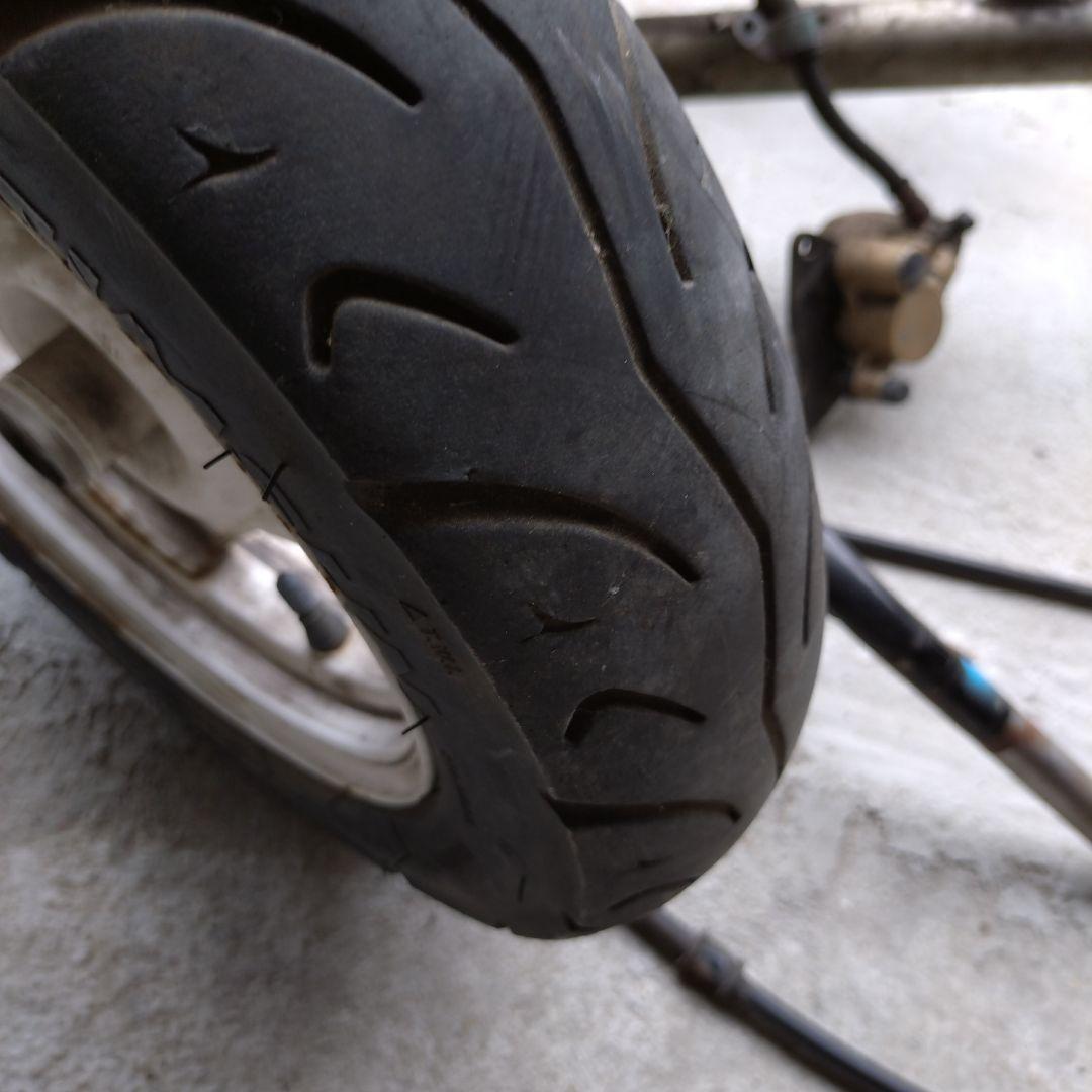 AF35 ライブディオ　フロントフォーク　ディスクブレーキ