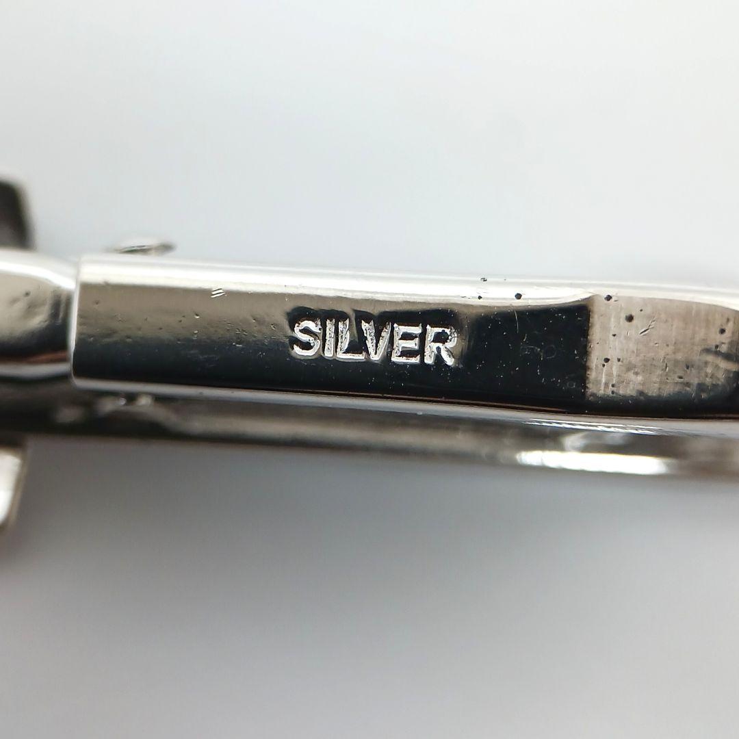 叙勲記念 ネクタイピン SILVER pm900 純金刻印有
