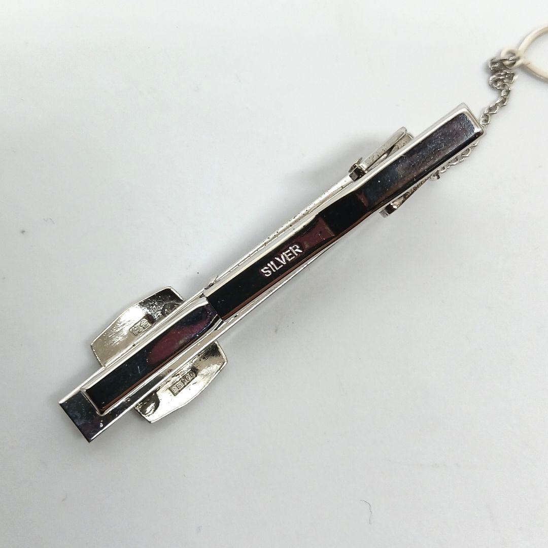 叙勲記念 ネクタイピン SILVER pm900 純金刻印有