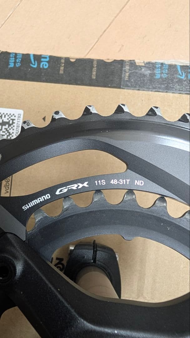 GRX クランクセットFC-RX600 11s 48-31T