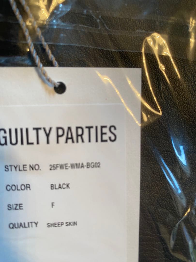 WACKOMARIA LEATHER SHOULDER POUCH 巾着ポーチ