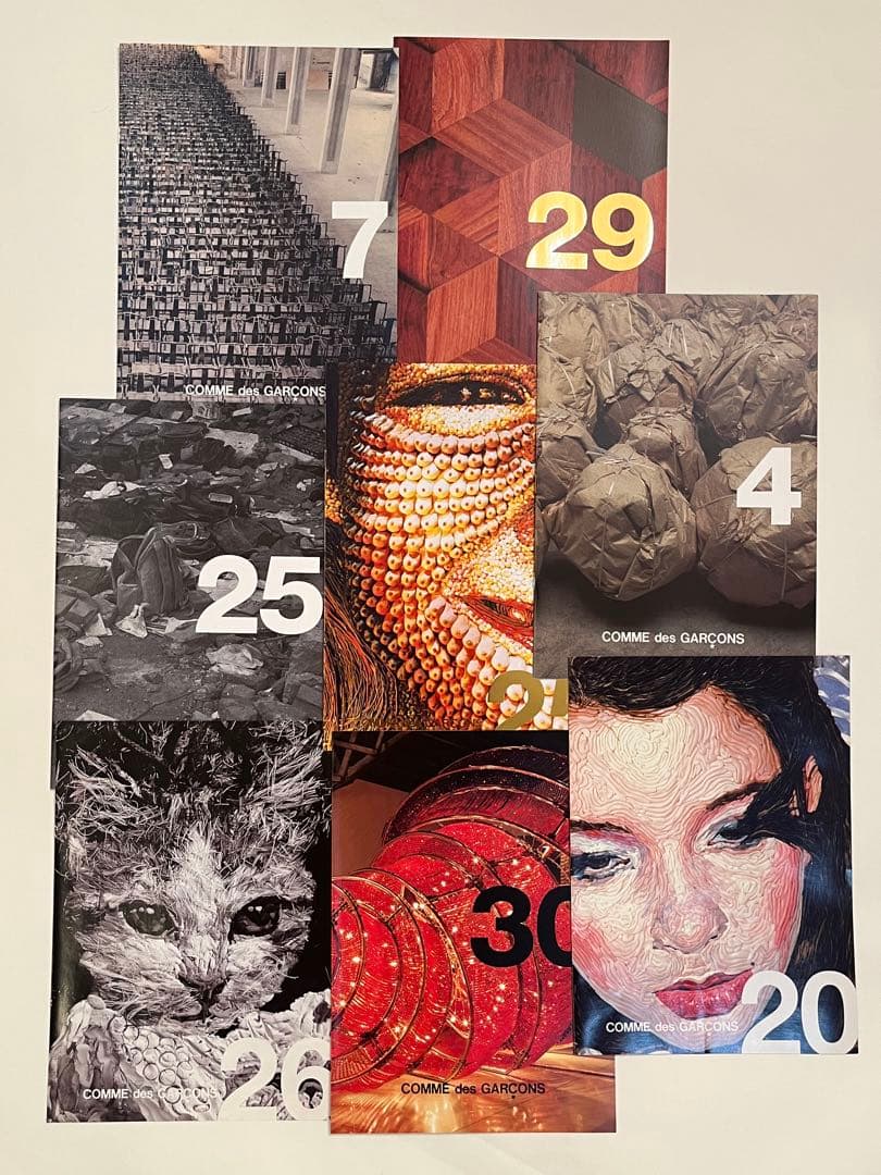 COMME des GARÇONS 非売品　アート冊子　SIX purple ②